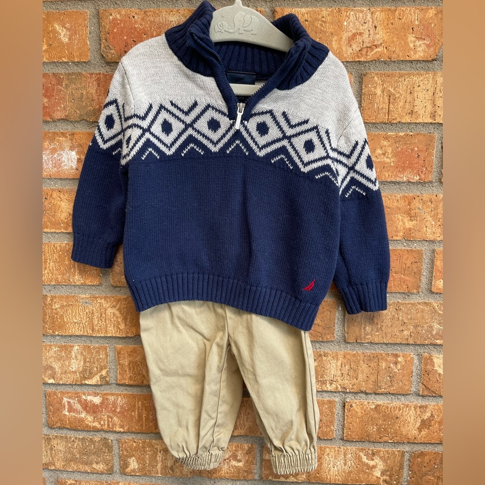 3-6 month Nautica Outfit, baby boy, Never worn